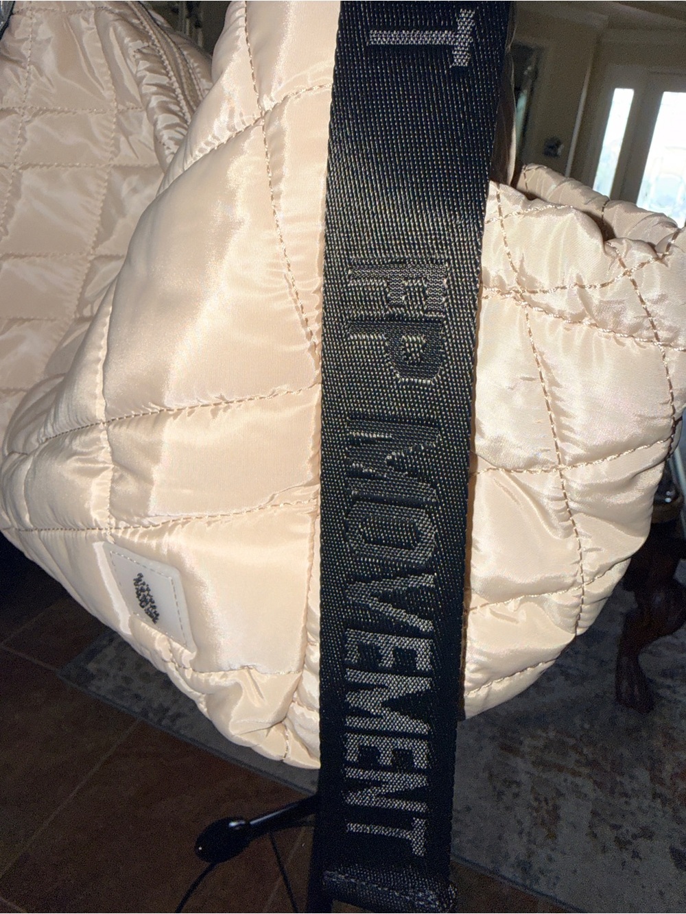 Free People Movement - Off The Path Carryall Bag - NWT - Taupe - SOLD OUT COLOR - Picture 7 of 10